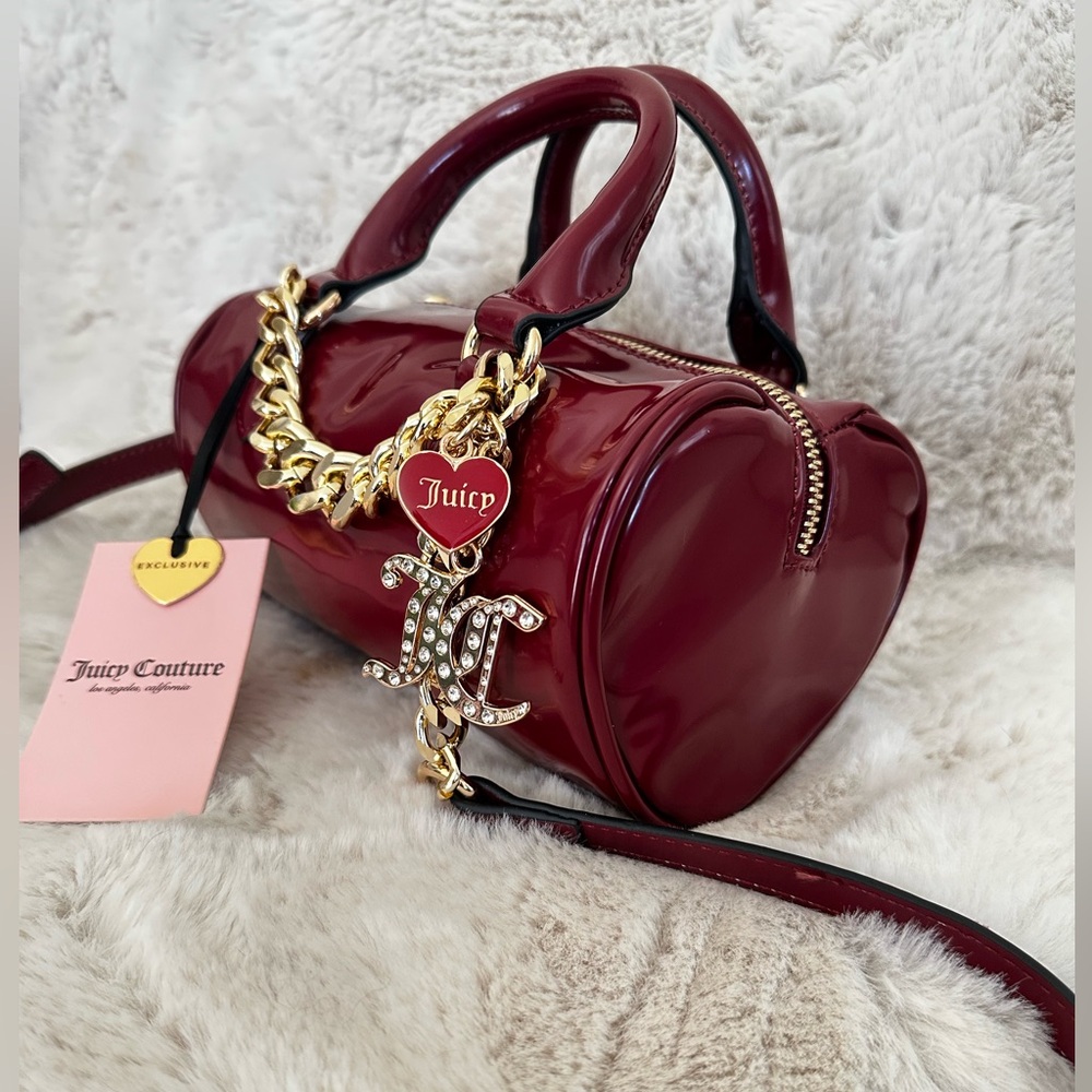 Juicy Couture Heart Barrel Bag